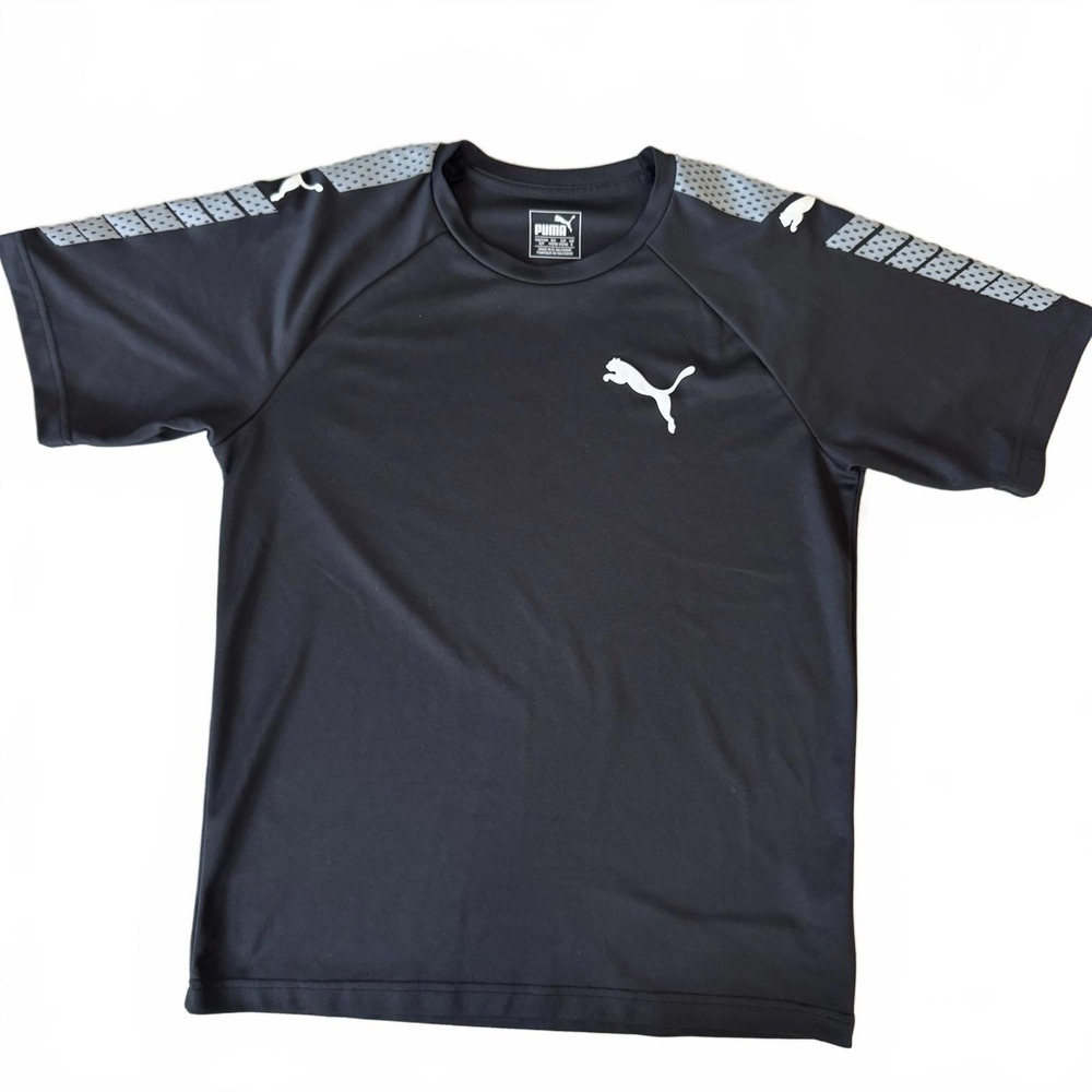 Puma Athletic Performance T-Shirt - Black, Men's Sports Tee- S/P